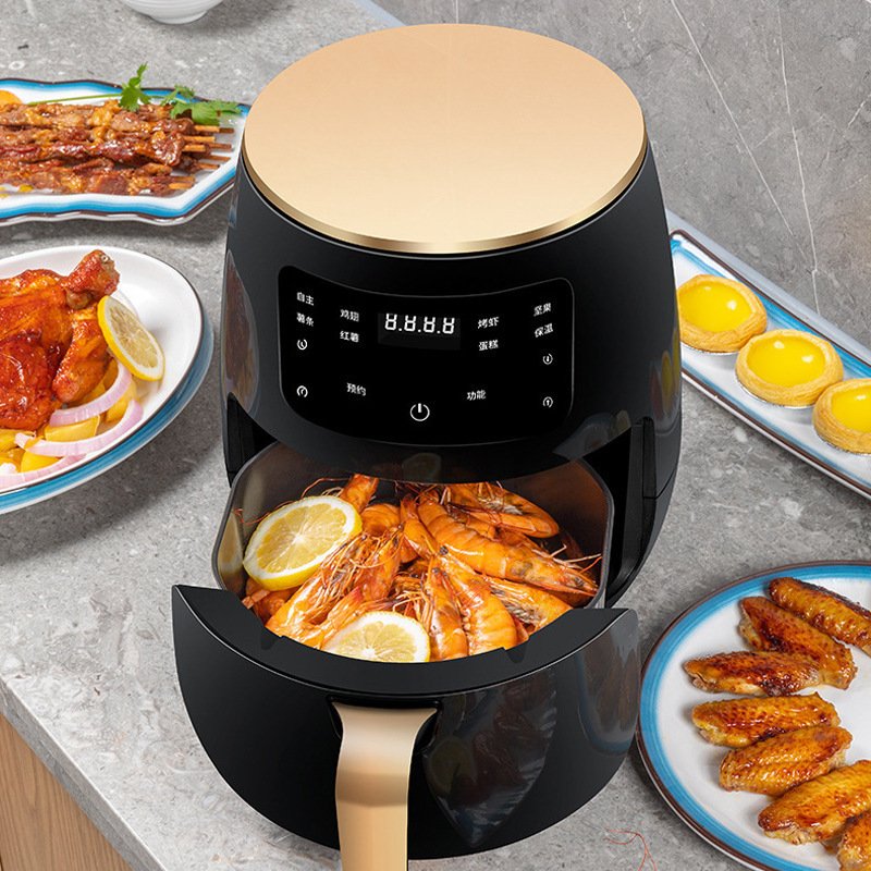 Airfryer Air Fryer Household Large Capacity 6L Touch-Type Multi-Functional