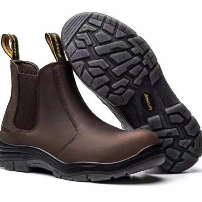 European and American High-Top Breathable Anti-Smash Safety Boots