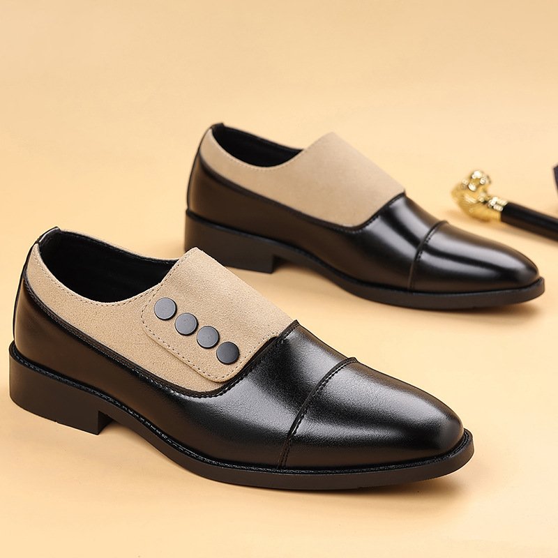 British Men's Wedding Casual Leather Shoes