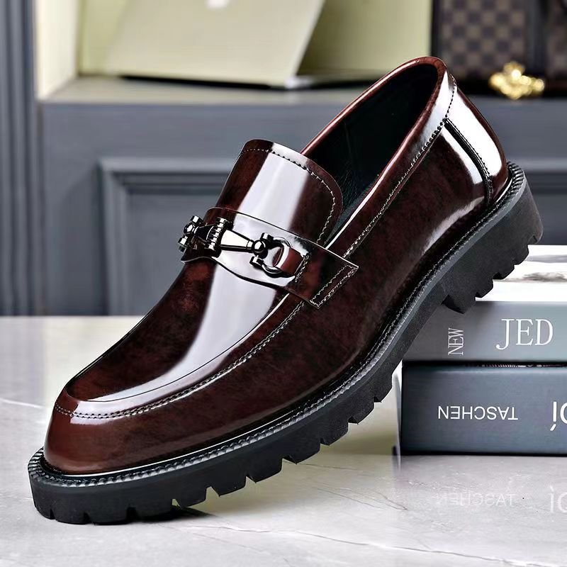 Men's Shoes Spring Loafers, Casual Leather Shoes