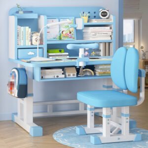 Adjustable Children’s Study Desk/Writing Desk, Posture Correction