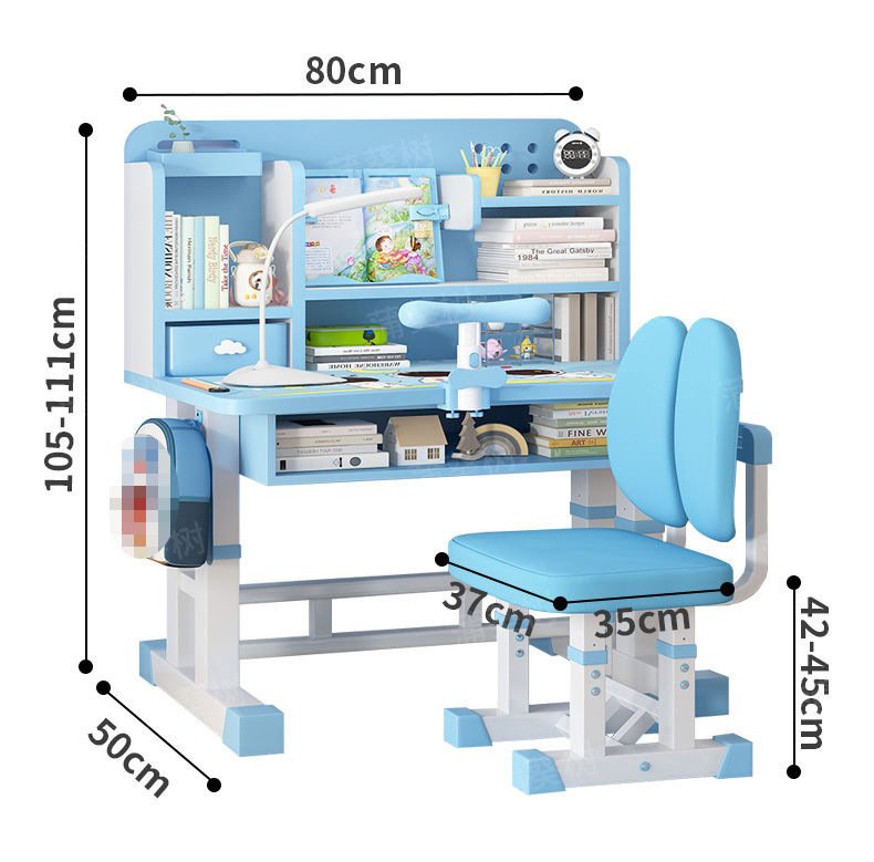 Adjustable Children's Study Desk/Writing Desk, Posture Correction