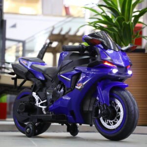 Children’s Electric Motorcycle 3-7-10 Years Old Large Cool Flash Wheels