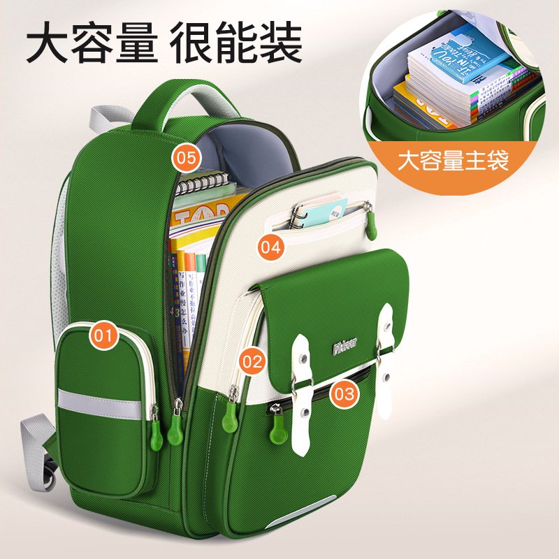 Cloud Schoolbags for Primary School Students, Boys and Girls, Wear-Resistant