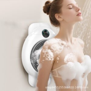 Wall-Mounted Fully Automatic Smart Bathing Machine, Movable Electric Shower Brush, Multi-Functional for Bathing