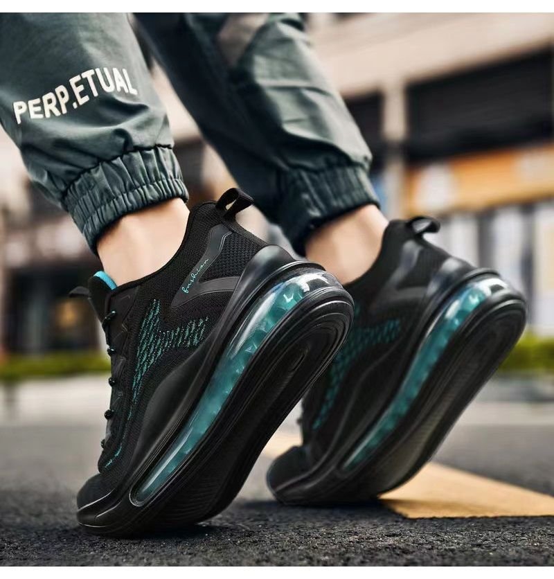 Cushion Men's Spring and Autumn New Fashionable Breathable Soft Sole Men's Sneaker