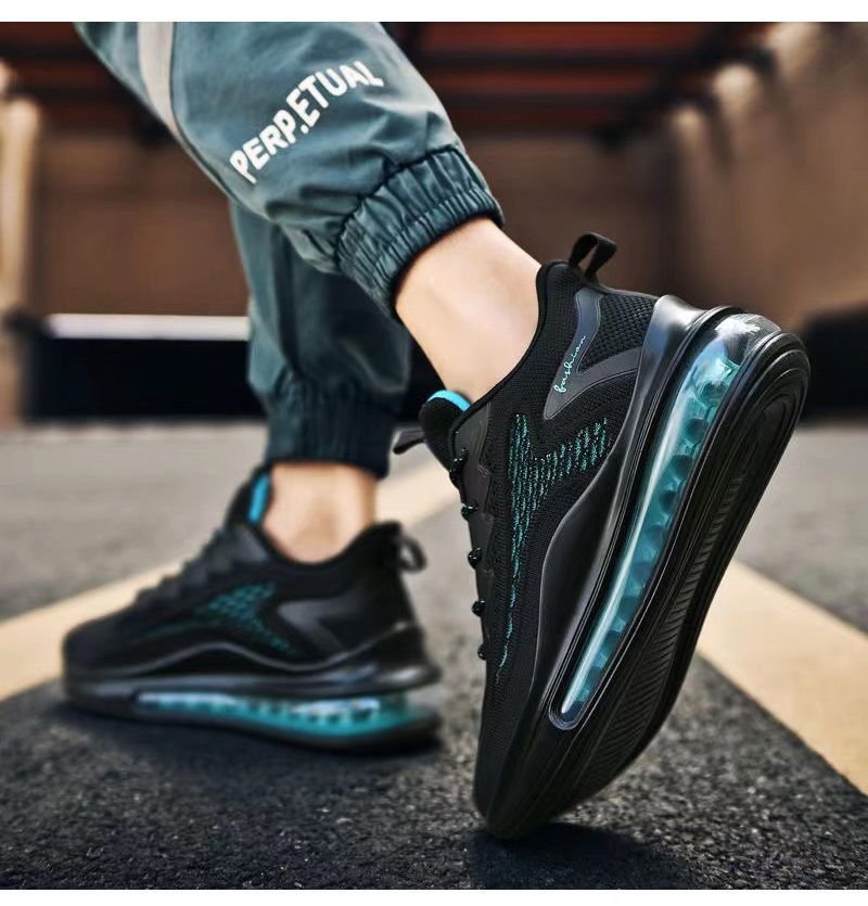 Cushion Men's Spring and Autumn New Fashionable Breathable Soft Sole Men's Sneaker