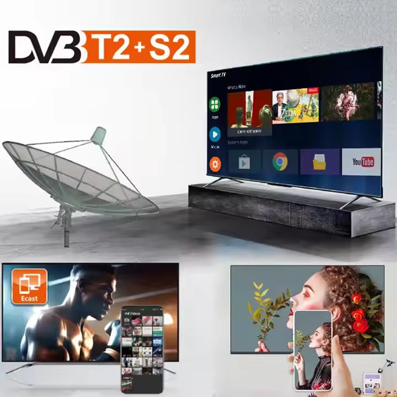 Smart Voice-Controlled LCD TVs For Home Living Rooms 85 Inches